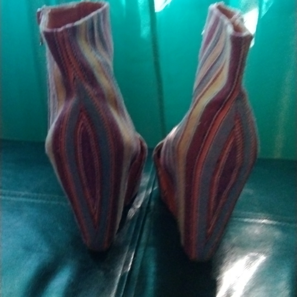 Colorful comfortable wedges - Picture 4 of 4